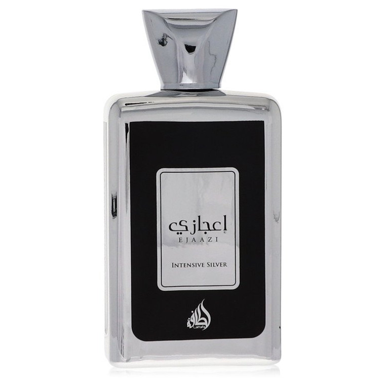 Lattafa Ejaazi Intensive Silver by Lattafa Eau De Parfum Spray (Unisex unboxed) 3.4 oz for Women