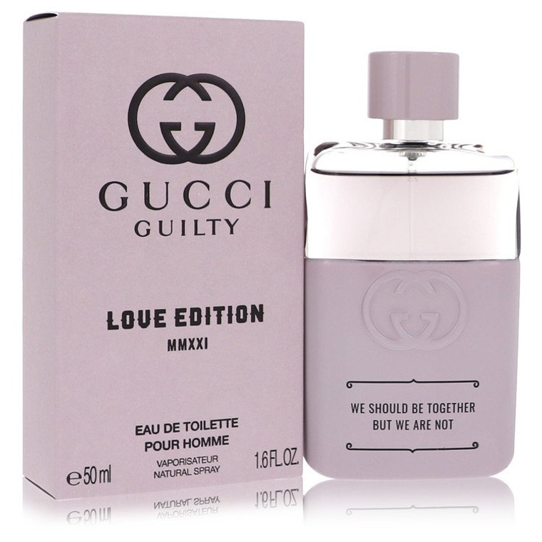 Gucci Guilty Love Edition MMXXI by Gucci Eau De Toilette Spray 1.6 oz for Men