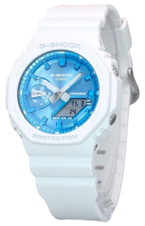 Casio G-shock Seasonal Collection 2023 Analog Digital Blue Dial Quartz Ga-2100ws-7a 200m Men's Watch