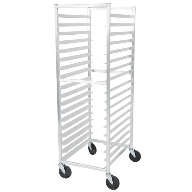 a2zhospo 8522 Roll-In Cooler Rack with Angle Ledges - 18-Pan Capacity