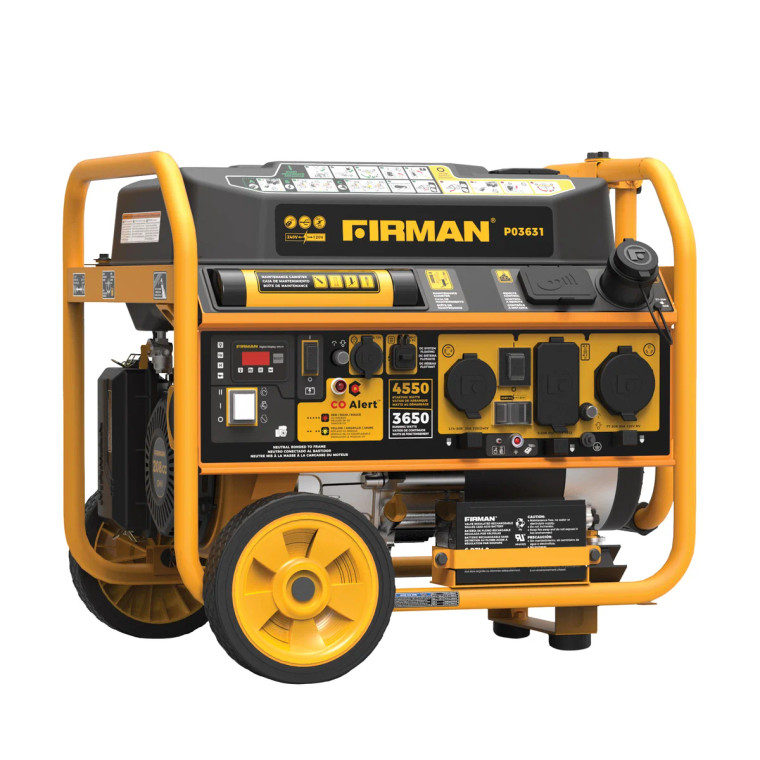 Firman 3,650W Running / 4,550W Peak Portable Gasoline Generator