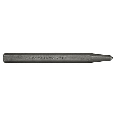 Mayhew™ Mayhew™ Tools Center Punch, 6 in, 5/16 in tip, Alloy Steel
