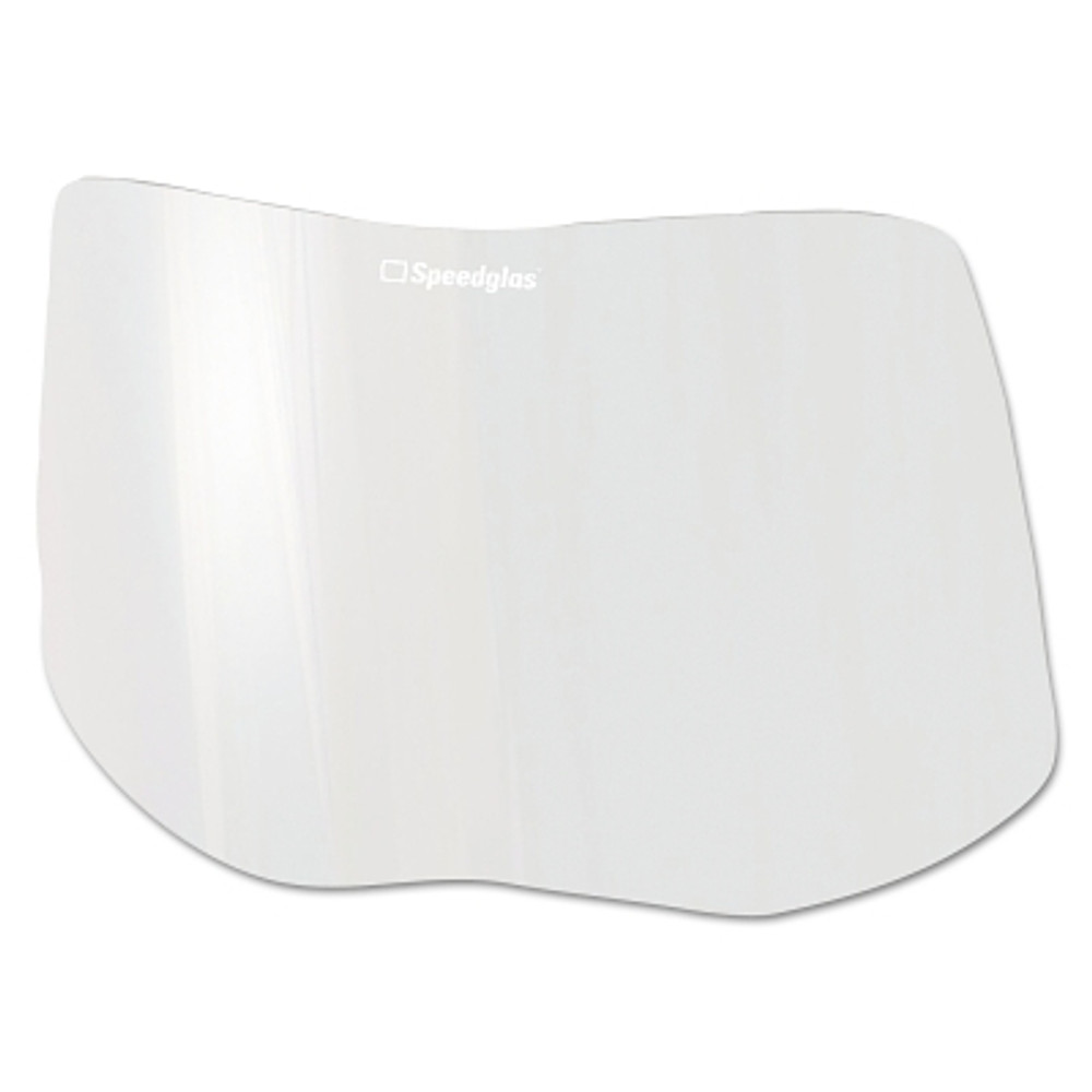 3M™ Speedglas™ 9100 Series Replacement Part, Outside Protection Plate, 10.6 in x 5 in, Clear