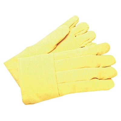 ORS Nasco Anchor Brand High Heat Wool-Lined Kevlar® Gloves, Large, Yellow