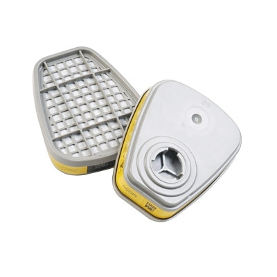 3M™ 6000 Series Gas /Vapor Cartridges, Acid Gases/Organic Vapor, Yellow