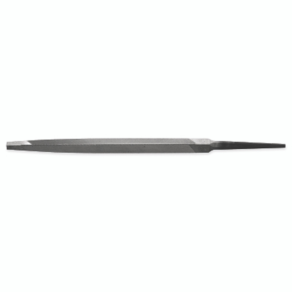 Apex Tool Group Crescent/Nicholson® Taper File, 8 in, Slim, Single Cut, without Handle