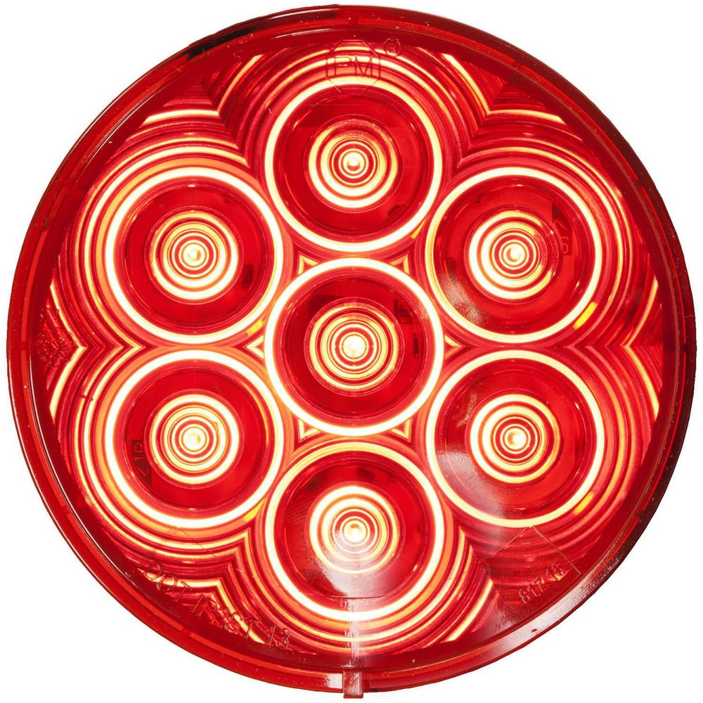 Peterson 817R-7 Turn Signal & Tail Lights; Product Type: Stop, Turn & Tail Light ; Color: Red ; Length (Inch): 4-1/4in ; Amperage Rating: 0.24 ; Voltage: 12V ; Wattage: 2.88