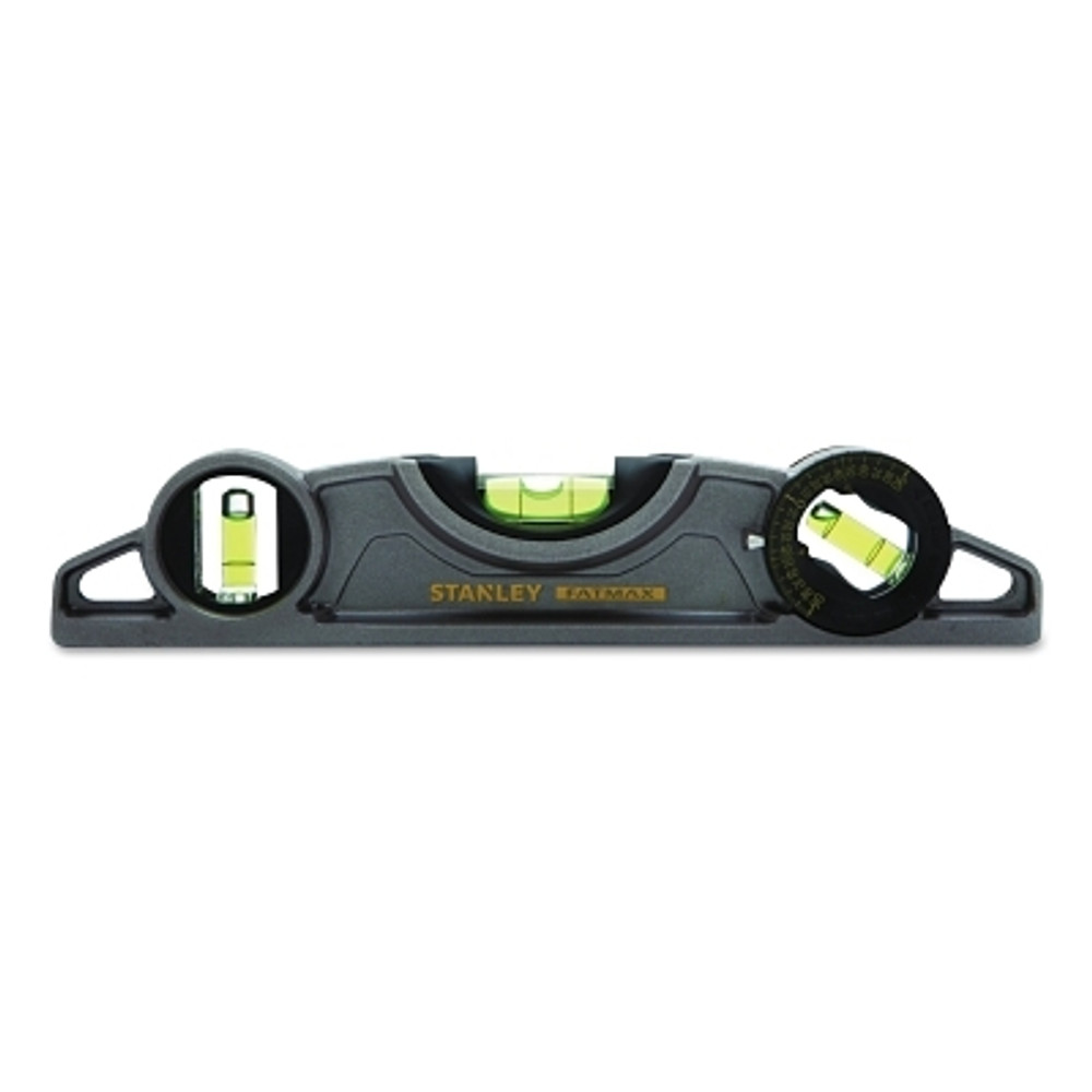 Stanley® Products Stanley® FMHT43610 Fatmax® Magnetic Cast Torpedo Level, 9 in, 3 Vials, Aluminum