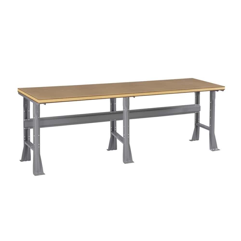 Tennsco WB-1-3696C-MGY Stationary Workbench: Medium Gray