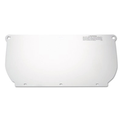 3M™ Faceshield WP98, Uncoated, Clear, Flat, 14-1/2 in L x 7-1/2 in H