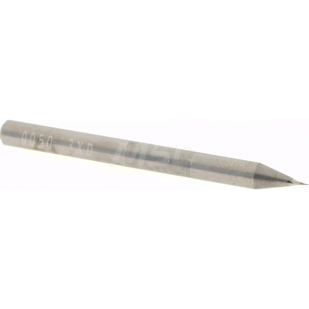 Accupro 12462265 Square End Mill: 0.005" Dia, 0.015" LOC, 2 Flutes, Solid Carbide