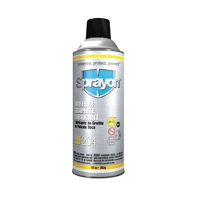Krylon® Industrial Sprayon® Dry Film Graphite Lubricant, 10 oz, Aerosol Can