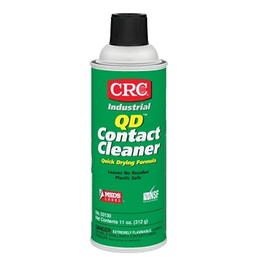 CRC® QD™ Contact Cleaner, 11 oz Aerosol Can, Hydrocarbon-Like Odor, NSF P1 Registered