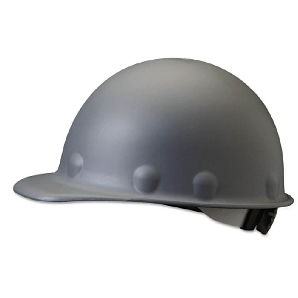 Honeywell Honeywell Fibre-Metal® P2 Series Roughneck Hard Cap, SuperEight® Ratchet, Gray