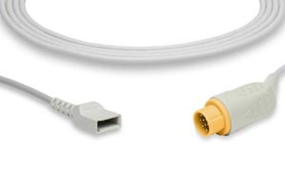 Cables and Sensors  IC-KTN-UT0 IBP Adapter Cable Utah Connector, Kontron Compatible w/ OEM: 650-230 (DROP SHIP ONLY) (Freight Terms are Prepaid & Added to Invoice - Contact Vendor for Specifics)
