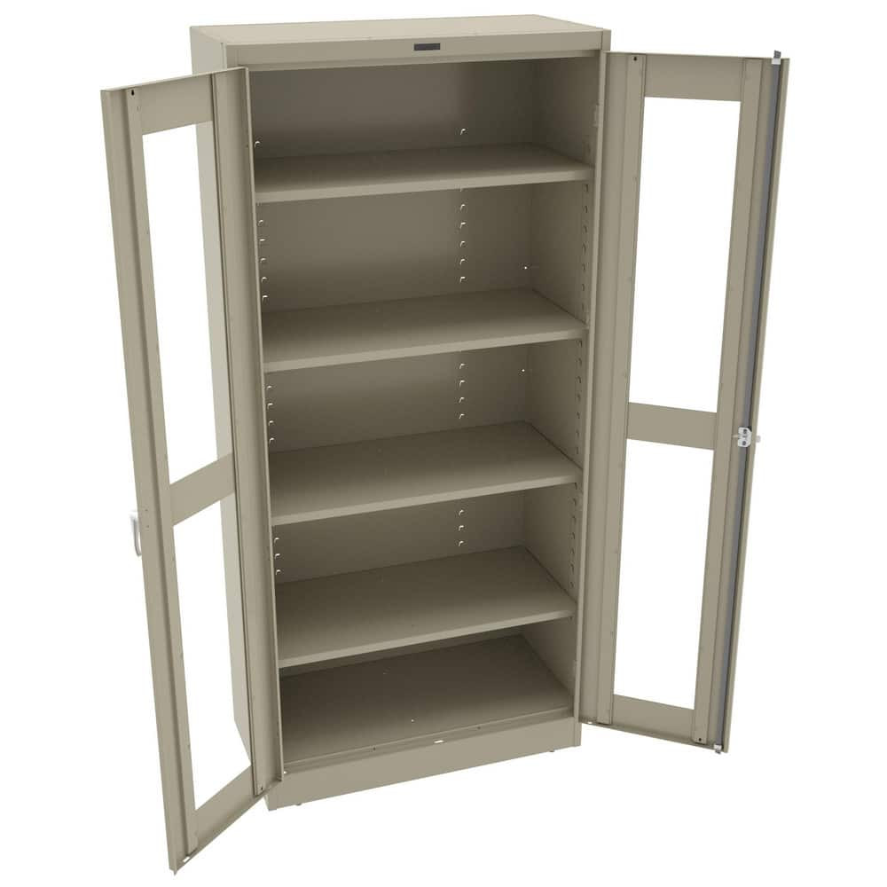 Tennsco CVD1870-PU Steel Storage Cabinet: 36" Wide, 18" Deep, 78" High