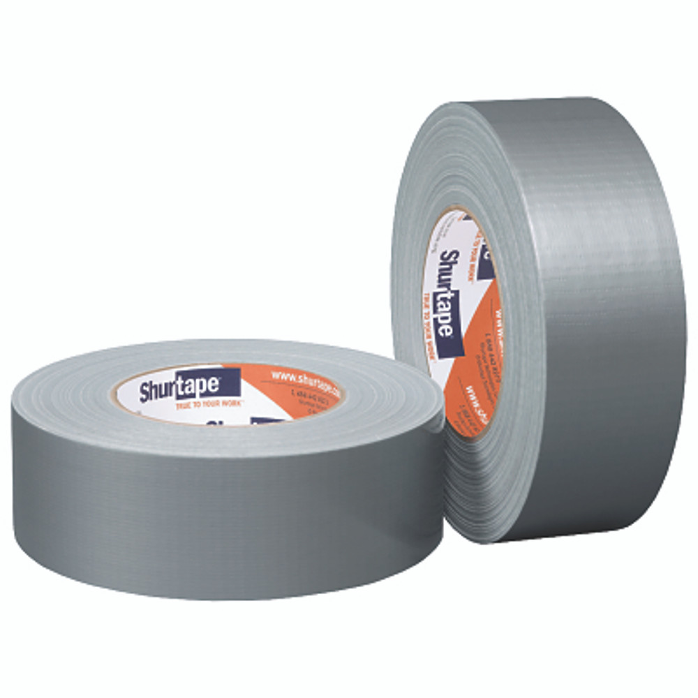 Shurtape® PC 600 Silver Contractor Grade Duct Tape, 48 mm x 55 m L x 9 mil, Silver