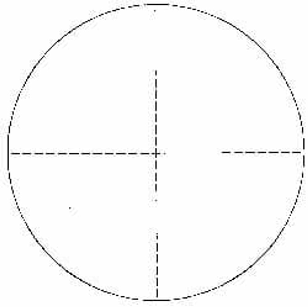 Made in USA 0459302 Optical Comparator Charts & Reticles