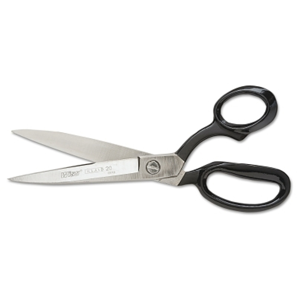 Apex Tool Group Crescent/Wiss® Inlaid® Bent Handle Industrial Shears, 10.375 in OAL, Black, Sharp