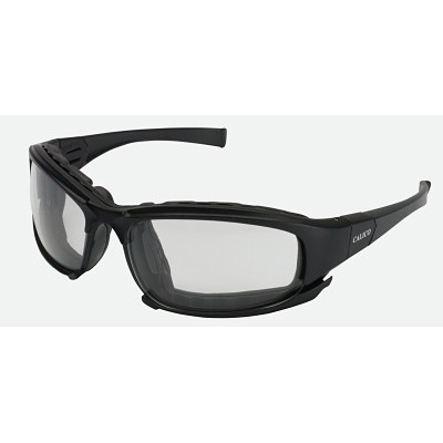 Ansell KleenGuard™ Calico™ Safety Glasses, Clear Lens, Polycarb Anti-Scratch Anti-Fog, Black Frame