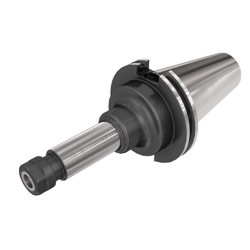 Tungaloy 4501497 Collet Chuck: 0.08 to 0.789" Capacity, Full Grip Collet, 1.9685" Shank Dia, Taper Shank