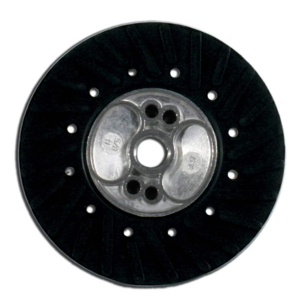 DIABLO DCP045VGPS01G Disc Backing Pads; Pad Diameter (Inch): 4-1/2 ; Backing Pad Type: Conversion Kit ; Maximum Rpm: 13250.000 ; Mount Type: Locknut ; Center Hole Size (Inch): 7/8 ; Contents: (1) Back-up Pad; (1) 5/8-11 Locknut; (2) 50-Grit (Coarse) 