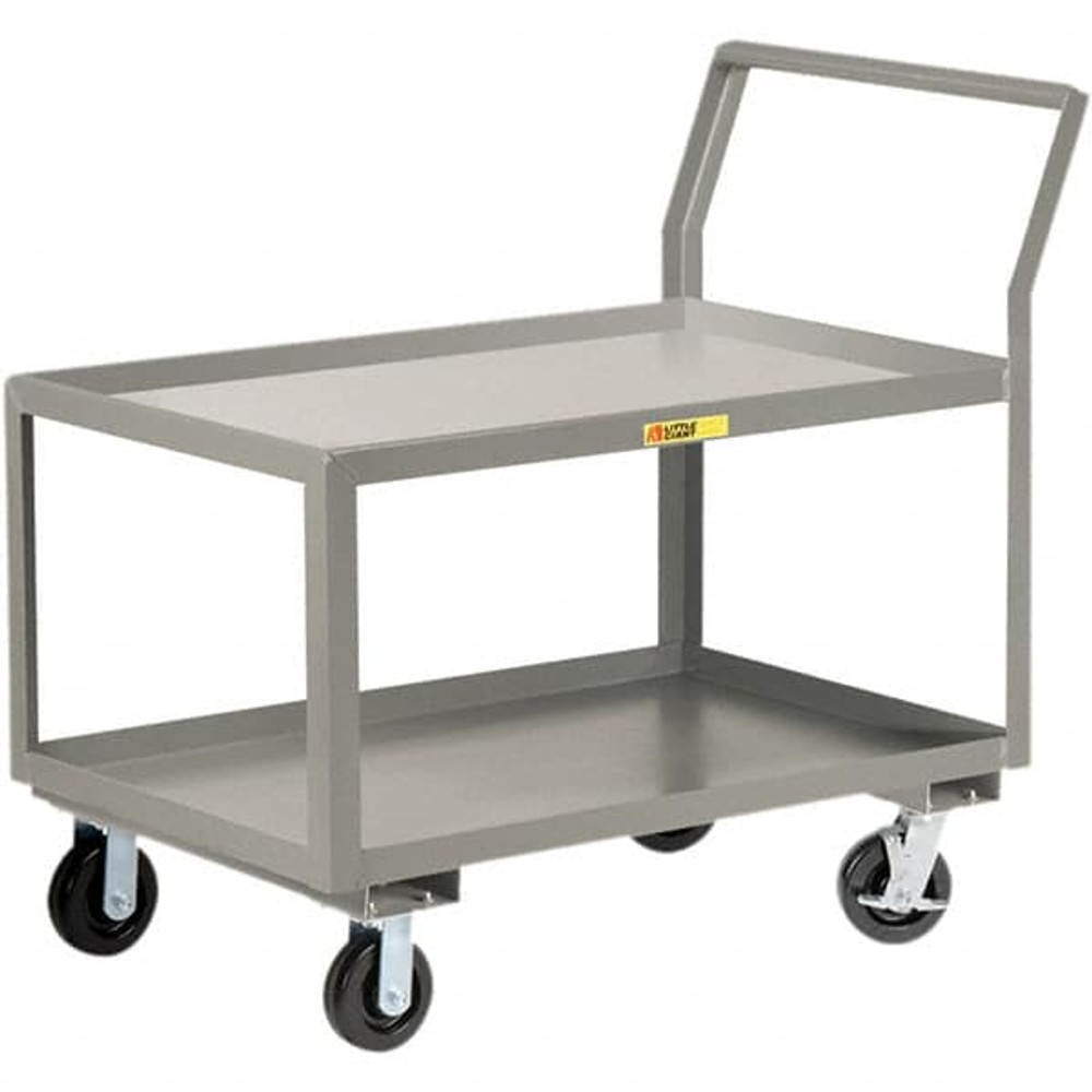 Little Giant. GLK-2448-6PHBRK Utility Cart: Steel, Gray