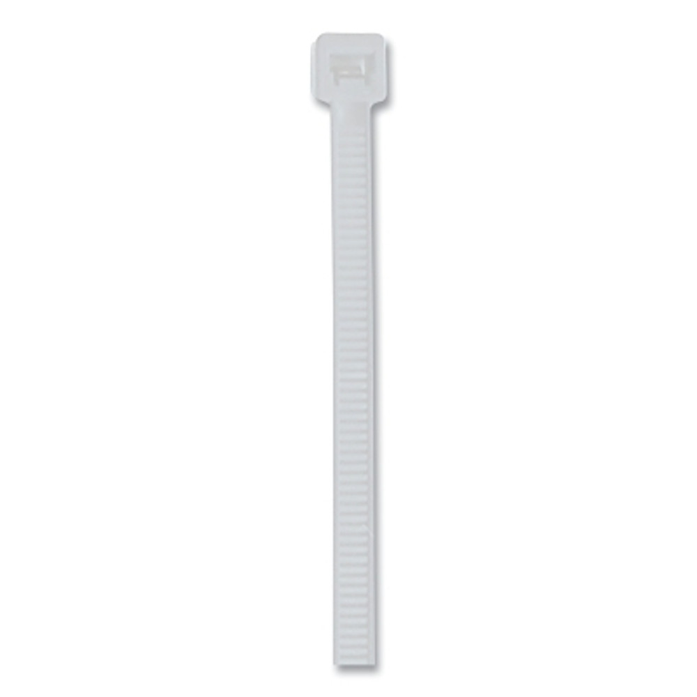 ORS Nasco Anchor Brand General Purpose Cable Tie, 50 lb Tensile Strength, 14.6 in L, Natural, 100 EA/BG