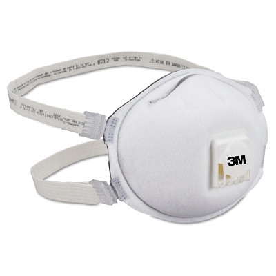 3M™ N95 Particulate Welding & Metal Pouring Respirator, Faceseal, Non-Oil Particles, White