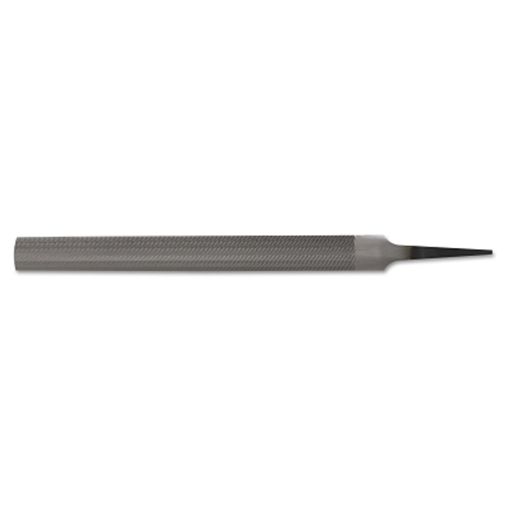 Apex Tool Group Crescent/Nicholson® Half-Round File, 8 in, Smooth Cut