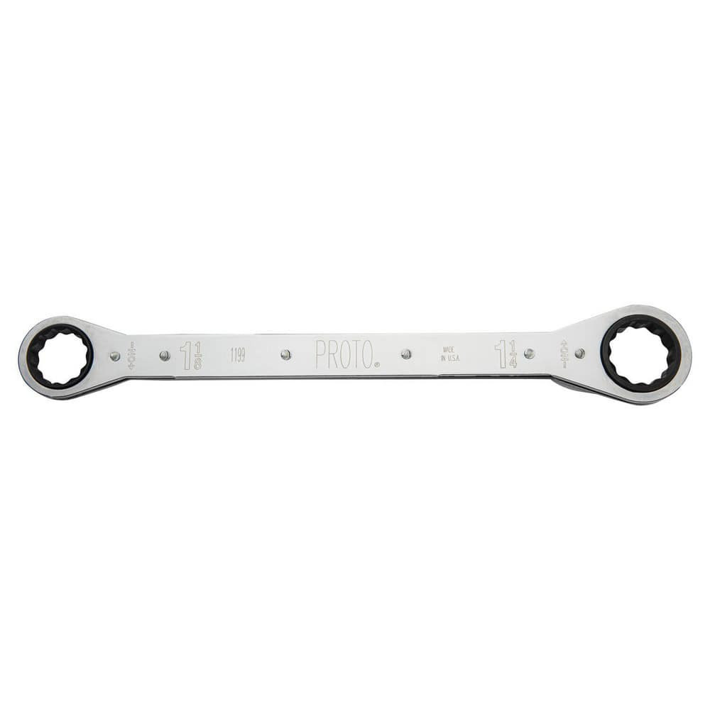 Proto J1199 Box Wrenches; Wrench Type: Pull Box End Wrench ; Double/Single End: Double ; Wrench Shape: Straight ; Material: Steel ; Finish: Chrome ; Number Of Points: 12