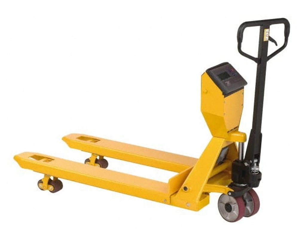 Wesco Industrial Products 272938 5,000 Lb Capacity, 8" Lift Scale Pallet Truck