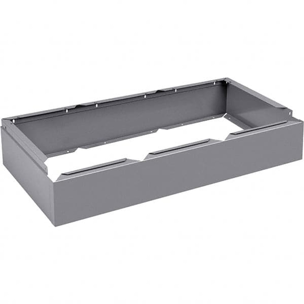 Tennsco CLB-3615MGY 36" Wide x 6" High x 15" Deep, Locker Base