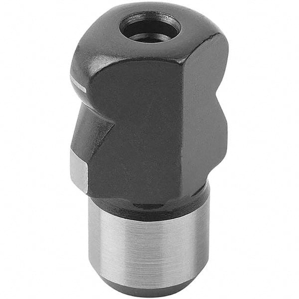 KIPP K0351.102 10mm Nose Diam, 7.5mm Nose Length, Flattened Ball Straight Locating Pin