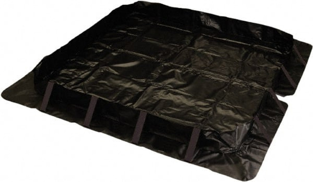 Enpac BD-55 Collapsible Pool: 187 gal Capacity, 5' Long, 5' Wide, 1' High