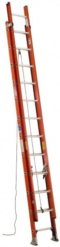 Werner D6228-2 28' High, Type IA Rating, Fiberglass Extension Ladder