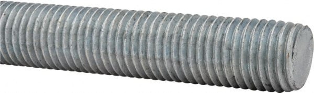 MSC 85166 Threaded Rod: 1-8, 6' Long, Low Carbon Steel