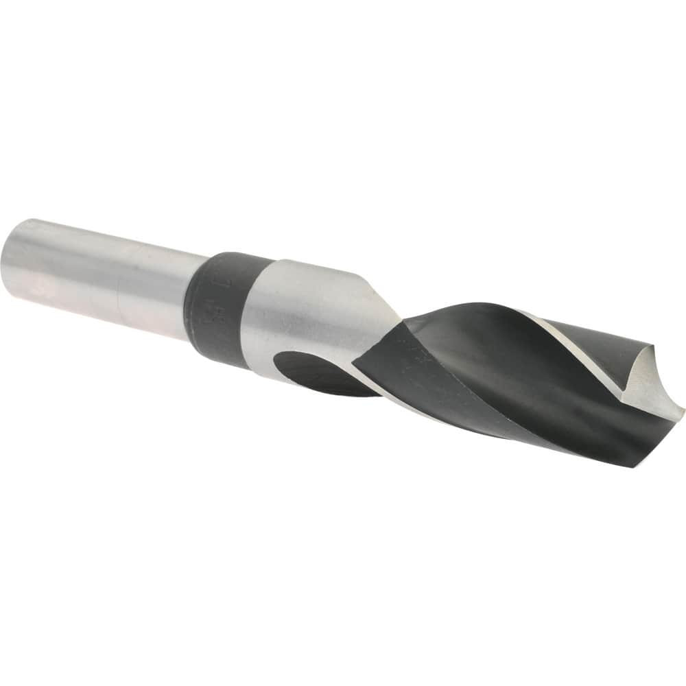 Hertel F.901.2540 Reduced Shank Drill Bit: 1'' Dia, 3/4'' Shank Dia, 118 0, High Speed Steel