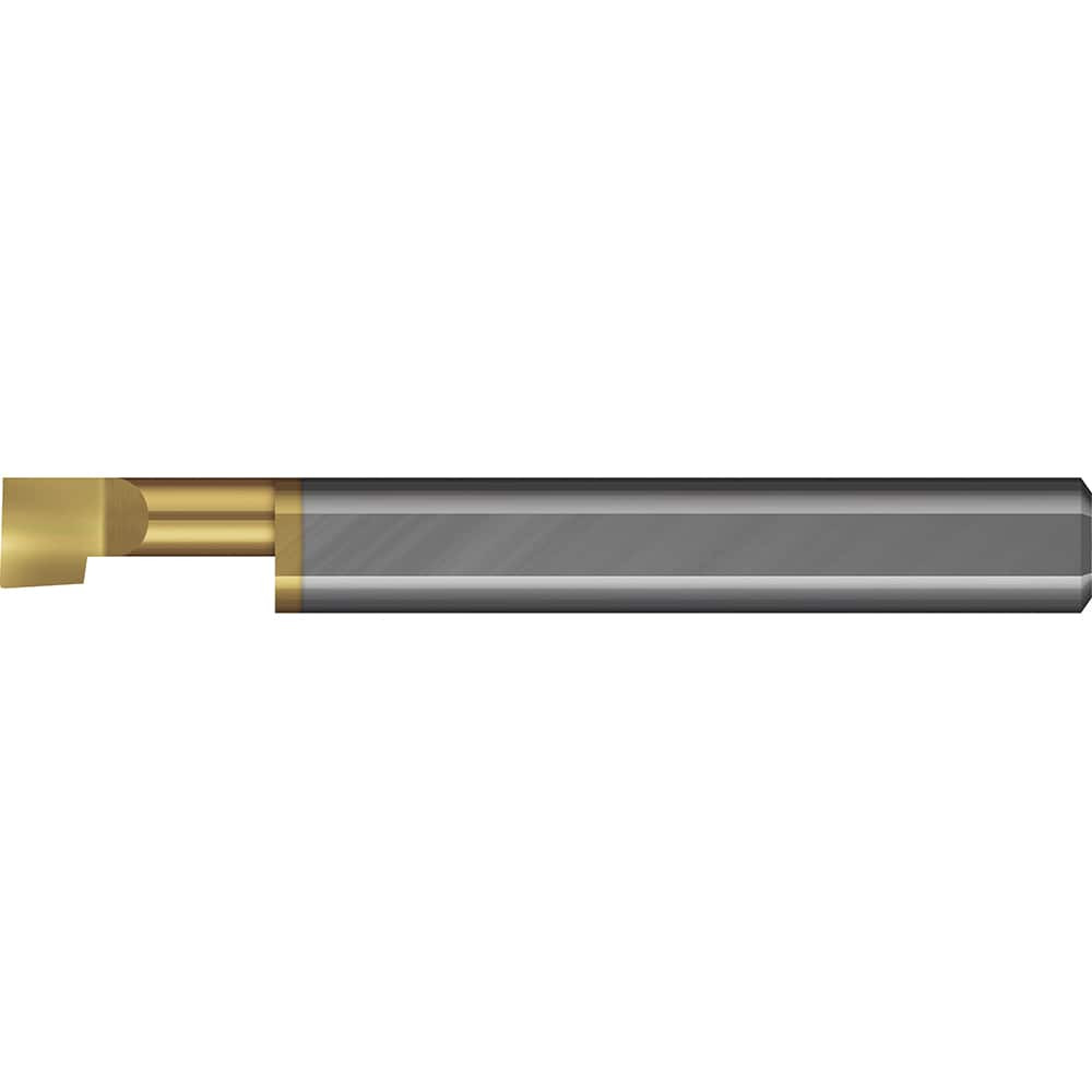 Micro 100 BB6-140900G Boring Bars; Boring Bar Type: Boring ; Cutting Direction: Right Hand ; Minimum Bore Diameter (Decimal Inch): 0.1520 ; Material: Solid Carbide ; Maximum Bore Depth (Decimal Inch): 0.9000 ; Shank Diameter (Inch): 3/16