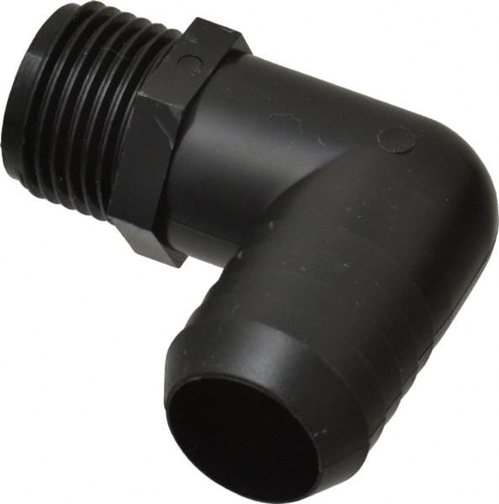 Green Leaf EL 3410 GP Garden Hose Adapter: Male Hose to Barb, 3/4" MGHT, Polypropylene