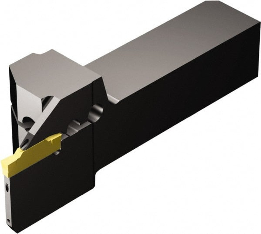 Sandvik Coromant 6537402 Indexable Grooving Toolholder: QS-LF123F080C16E, Internal or External, Left Hand