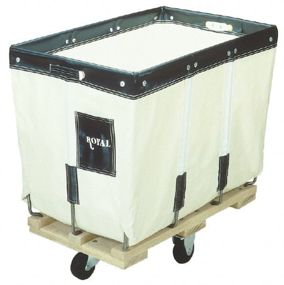 Royal Basket Trucks R10CCXLNN 36" Long x 24" Wide x 31" High, White Canvas Replacement Liner