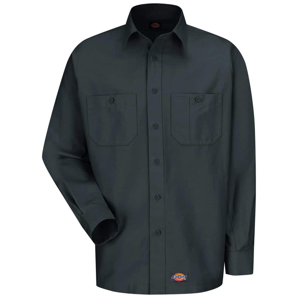 Dickies WS10CH RG XL Shirts; Garment Style: Long Sleeve Regular ; Garment Type: General Purpose ; Size: X-Large ; Material: Cotton; Polyester ; Chest Size (Inch): 46-48 ; Material Weight (oz.): 5.2500