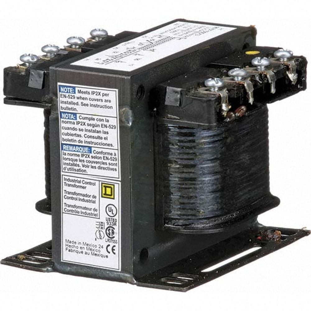 Square D 9070T100D33 1 Phase, 100 VA, Control Transformer