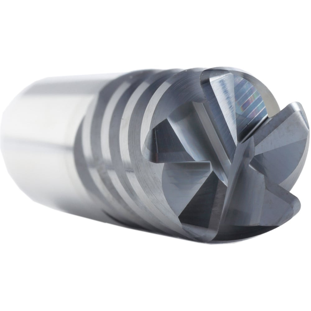 Supermill SM5F500M-090 Corner Radius End Mill: 1/2" Dia, 1-1/2" LOC, 0.09" Radius, 5 Flutes, Solid Carbide