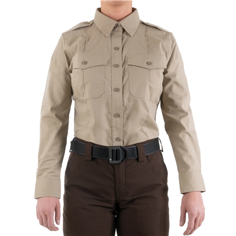 First Tactical 121011-065-L-R W Pro Duty L/S Shirt