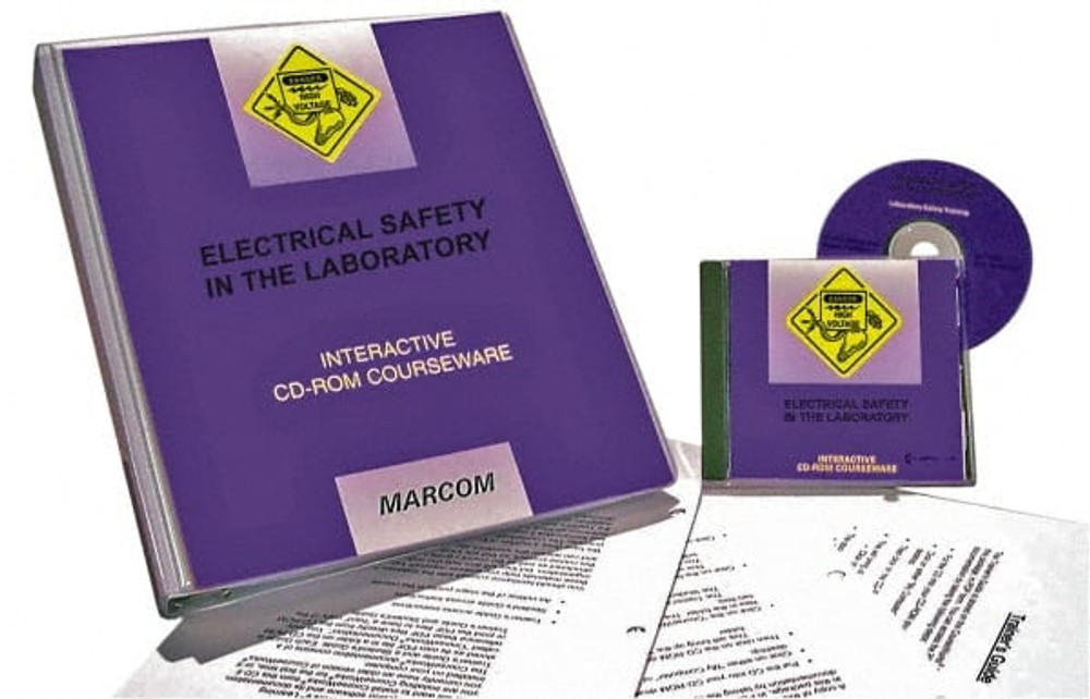 Marcom C000ESF0ED Electrical Safety in the Laboratory, Multimedia Training Kit