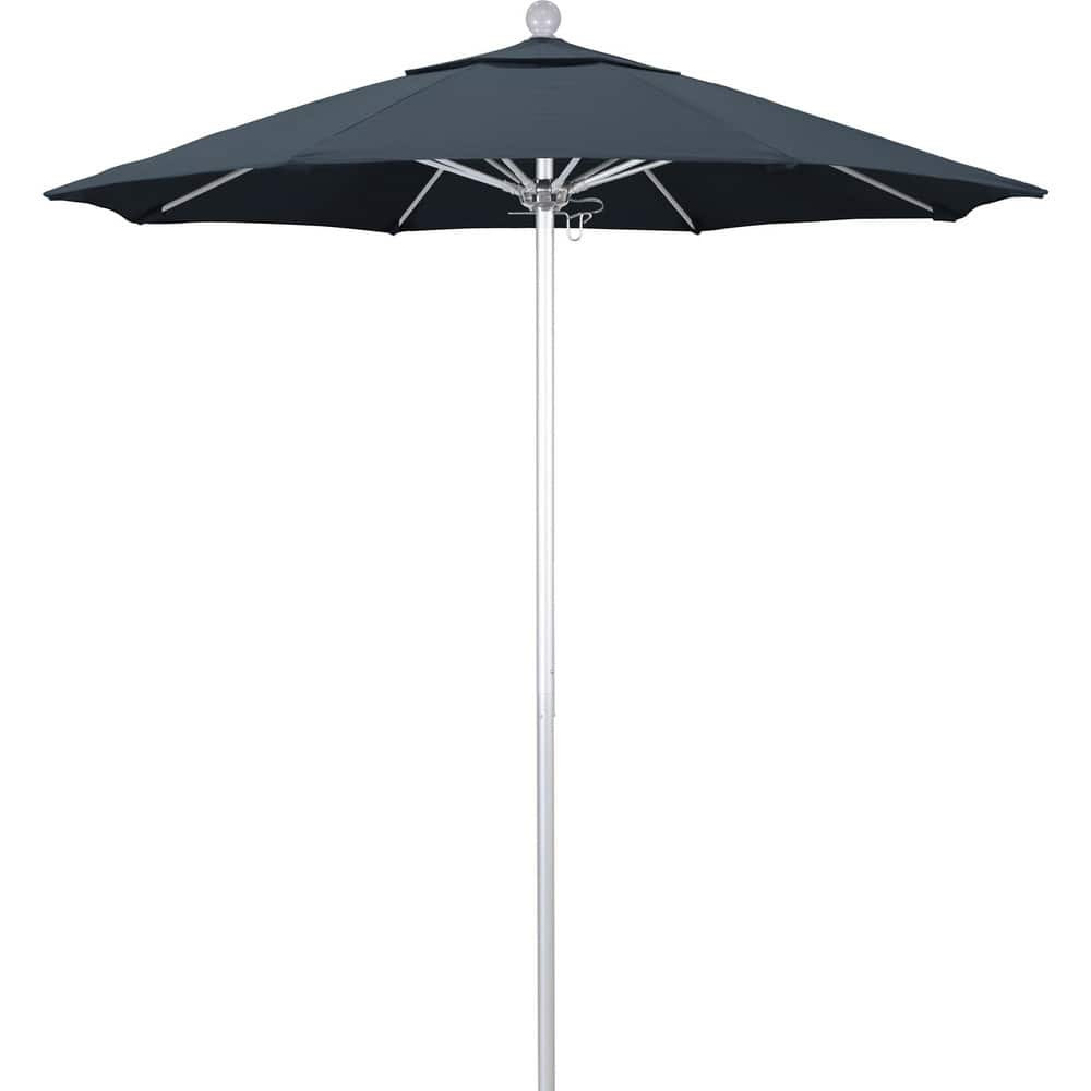 California Umbrella 194061620328 Patio Umbrellas; Fabric Color: Sapphire Blue ; Base Included: No ; Fade Resistant: Yes ; Diameter (Feet): 7.5 ; Canopy Fabric: Pacifica