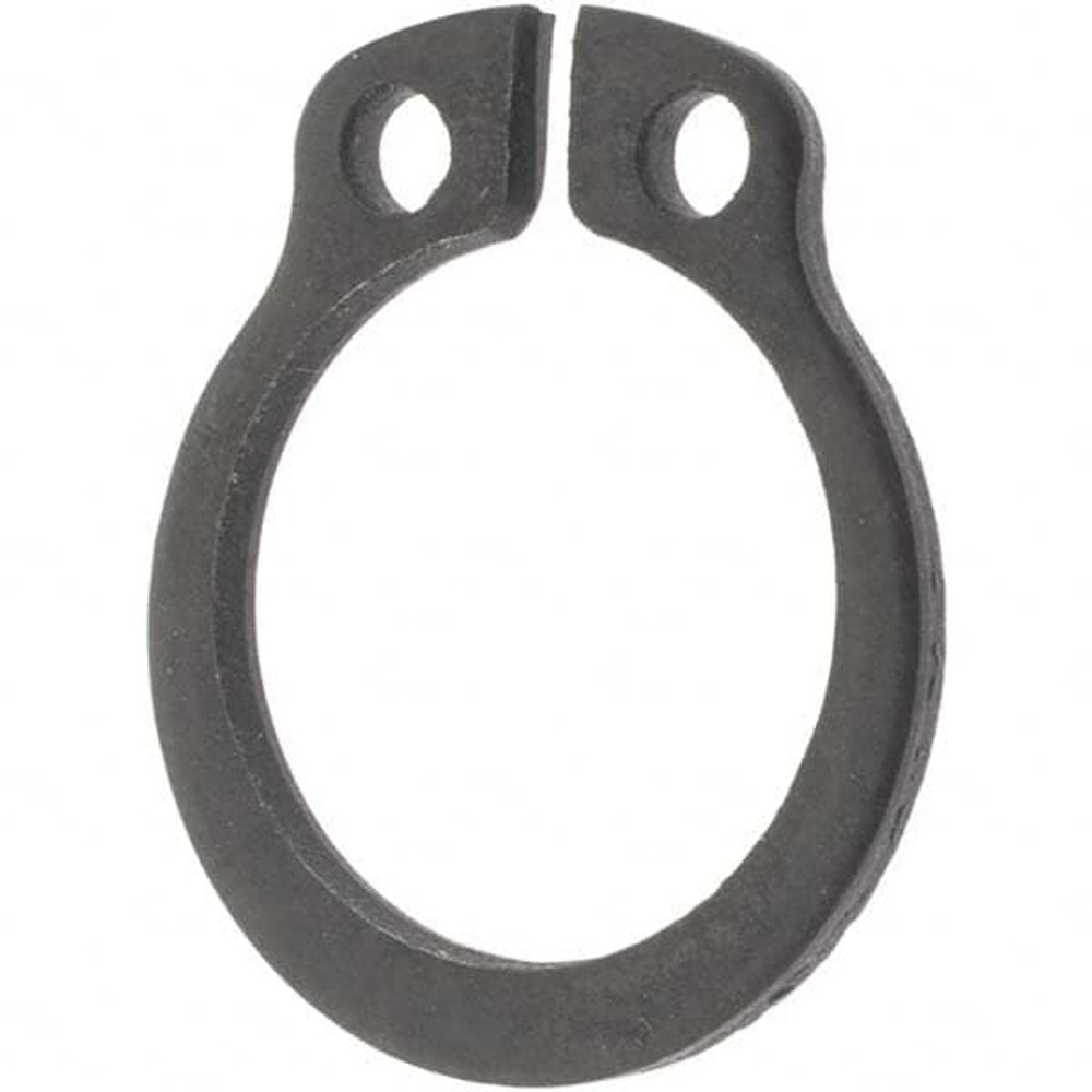 Rotor Clip DSH-11ST PD External Retaining Ring: 10.5 mm Groove Dia, 11 mm Shaft Dia, Spring Steel, Phosphate Finish