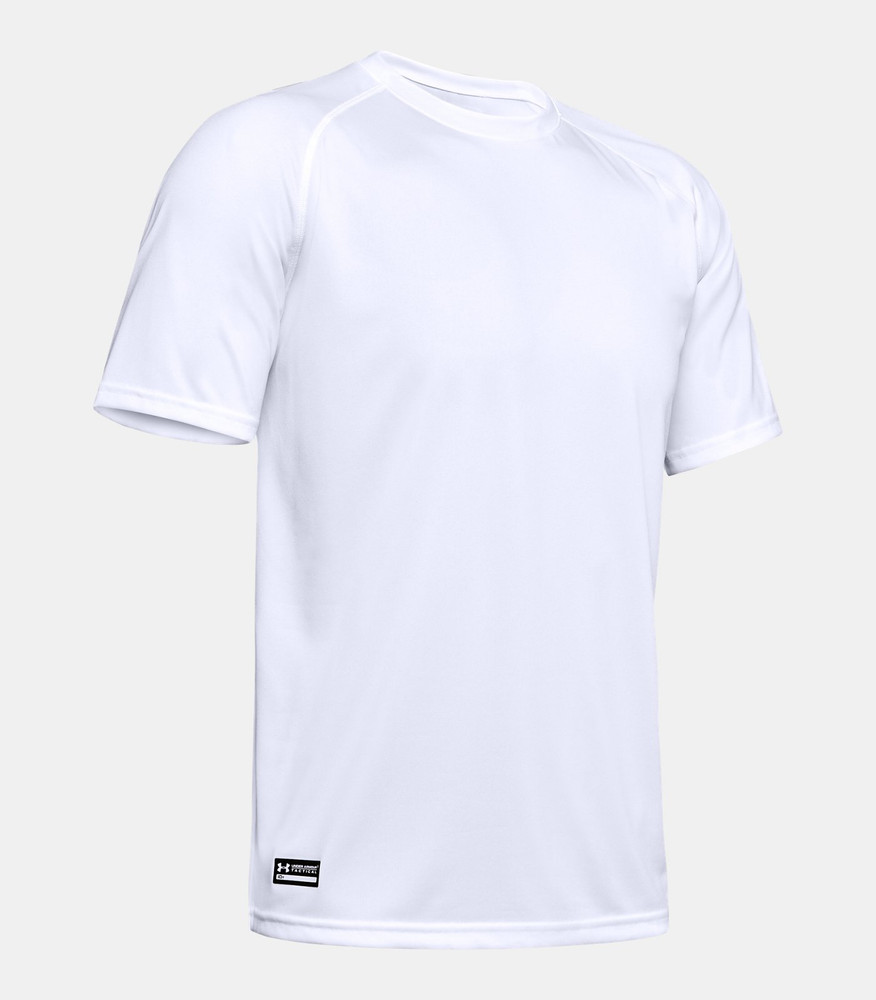 Under Armour 1005684-101-LG UA Tactical Tech Short Sleeve T-Shirt